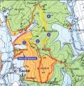 Mappa Escursione sul Monte Cecilia (Baone, PD)