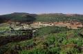 Panoramica della ex strada di accesso ai cantieri della miniera di Capo Becco