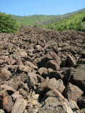 Block stream ("colata di detriti") sul Massiccio di Lanzo
