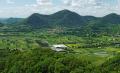 Tipica vista dei Colli Euganei, M. Cecilia sullo sfondo a sinistra