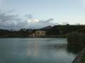 Il Lago d'Averno e il Tempio di Apollo.
