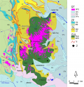 Carta geologica del Massiccio di Lanzo 