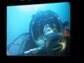 Il sub in fondo al lago, pronto a raccontarci tutto quello che vede