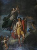 G. Maldarelli: Minerva che incorona Prometeo (Salone Palmieri - Osservatorio Vesuviano)