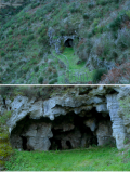 Sentiero e ingresso grotta