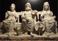Il gruppo marmoreo della Triade Capitolina (Museo Civico Archeol. "R. Lanciani") (Foto M. Giardini)