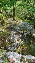 antichi semilavorati di macine da mulino