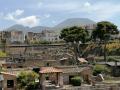 Vista del Vesuvio dagli Scavi di Ercolano