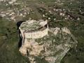 Vista aerea del Castello di Mussomeli 