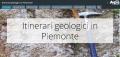 Pagina introduttiva del Geoportale di Arpa Piemonte dedicata ai geo-itinerari