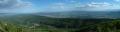 Veduta della Serra d'Ivrea dalle pendici della Colma di Mombarone (versante biellese)