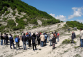Cerimonia per il "chiodo d'oro" di Monte Cagnero, 13 maggio 2017